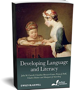 Developing Language and Literacy Book Cover