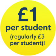 special one pound per student offer for wellbeing label