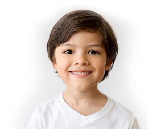 4 Year old child smiling
