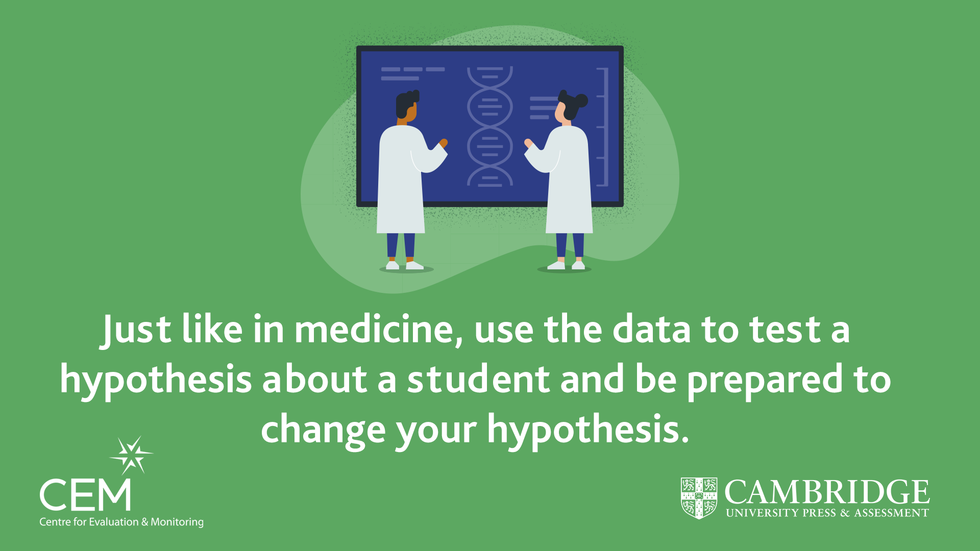 Use the data to test hypothosis